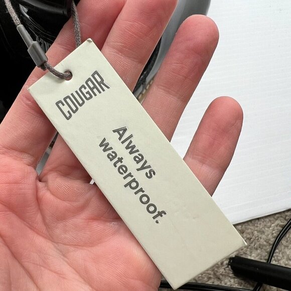 Cougar Women's Kensington Black Waterproof Chelsea Ankle Rain Boots Size 9 NWOB - Picture 11 of 14